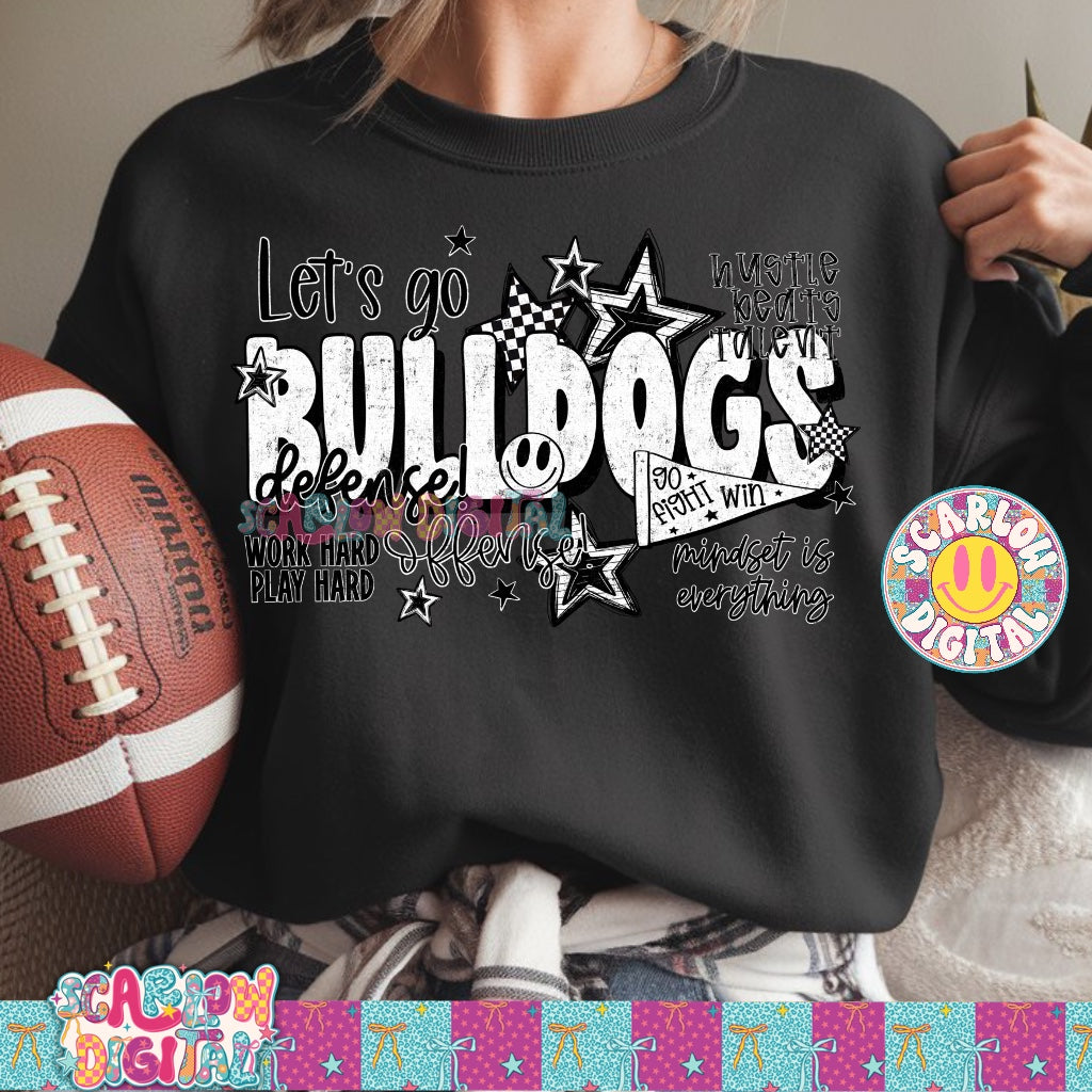 Bulldogs PNG Digital Design