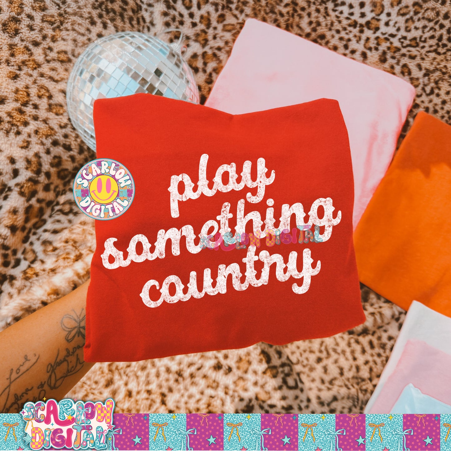 Play Something Country PNG Digital Design