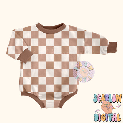 Brown Checkers Seamless Pattern Sublimation Digital Design Download-checkers digital paper, retro seamless pattern, simple seamless pattern