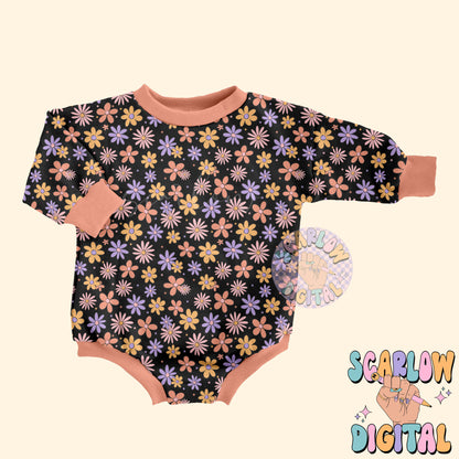 Flowers Seamless Pattern Digital Design Download, trendy seamless paper, floral seamless file, girl digital paper, girl designs, spring png