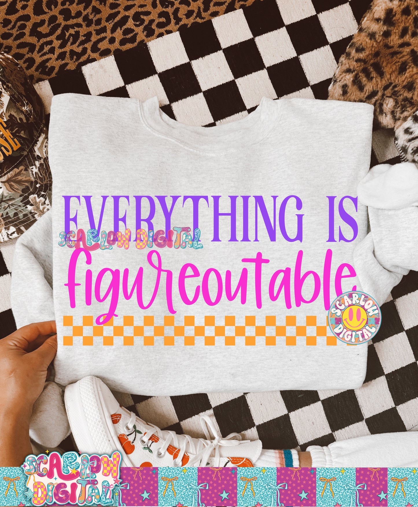 Everything is Figureoutable PNG Digital Design
