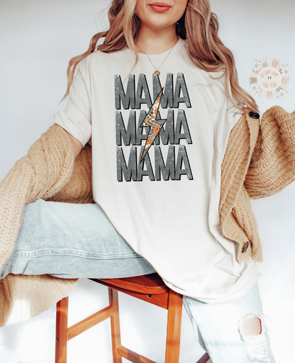 Mama PNG-Rocker Mama Sublimation Digital Design Download-skateboard png, mama png, mom of boys png, mommy and me png, mom and son png design