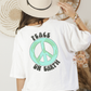Peace on Earth PNG Pocket and Back Bundle-Sublimation Digital Design Download-hippie png, pocket png bundle, boho png, mother earth png
