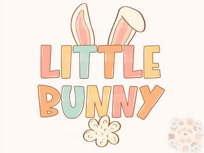 Little Bunny PNG-Easter Sublimation Digital Design Download-kids easter png, first easter png, mini easter png, png for kids, spring designs