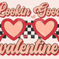 Lookin' Good PNG-Valentine's Day Sublimation Digital Design Download-checkered png, sunglasses png, xoxo png, love png, retro png, heart png