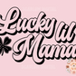 Lucky Lil' Mama SVG Digital Design Download-Saint Patrick's Day Cricut Cut Files-clover svg, leprechaun svg, st patty day mama svg, groovy leprechaun svg cut files