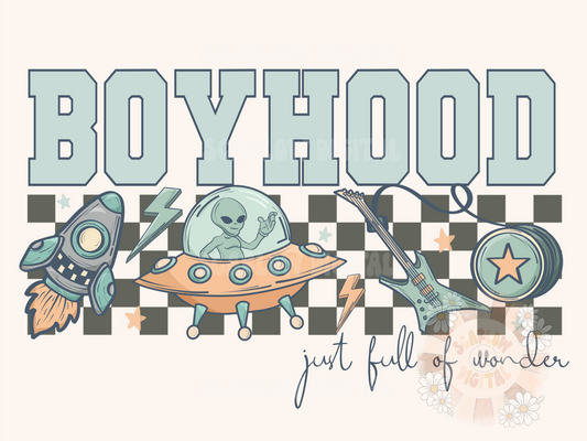 Little Boy PNG Sublimation Digital Design Download, alien png, spaceship png, ufo png, rocketship png, electric guitar png, trendy boy png