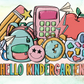 Hello Kindergarten PNG-Back to School Sublimation Digital Design Download-kindergartener png, retro png, trend png, unisex png, doodles png