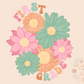 First Grade PNG-Back to School Sublimation Digital Design Download-floral png, flowers png, first grader png, education png, trendy girl png