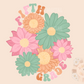Fifth Grade PNG-Back to School Sublimation Digital Design Download-floral png, flowers png, fifth grader png, education png, trendy girl png