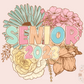 Senior 2023 PNG-Floral Sublimation Digital Design Download-graduate png, senior png, class of 2023 png, graduation png, 2023 graduate png