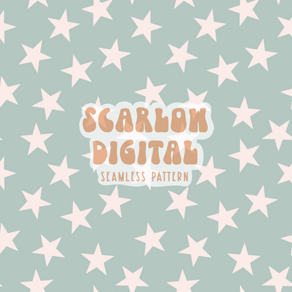 Blue Stars Seamless Pattern-July 4th Sublimation Digital Design Download-patriotic seamless file, fourth of july seamless, usa seamless file