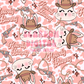 Howdy Bunny Seamless Pattern-Easter Sublimation Digital Design Download-western seamless pattern, cowgirl seamless file, girl easter seamless
