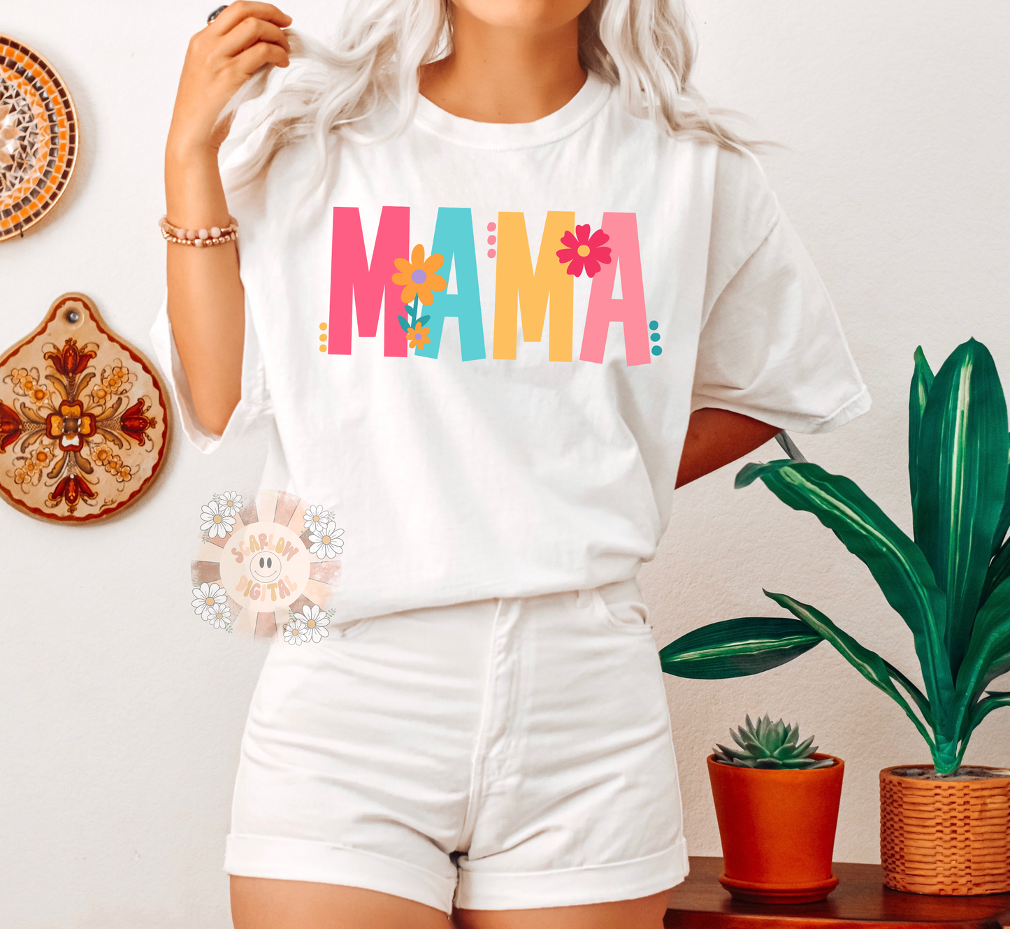 Mama PNG-Floral Mama Sublimation Digital Design Download-flowers png, trendy mama png, mama mini png, spring flowers png, summer mama png