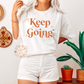 Keep Going SVG Digital Design Download, inspirational svg, motivational svg, small business svg, flowers svg, floral svg, phrase saying svg