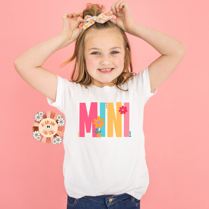 Mini PNG-Floral Mini Sublimation Digital Design Download-flowers png, trendy mini png, mama mini png, spring flowers png, summer kids png