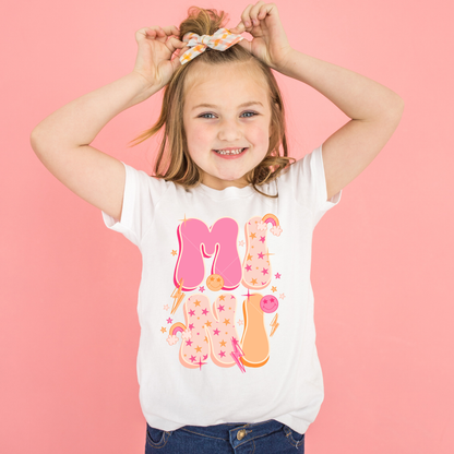 Mini PNG-Retro Sublimation Digital Design Download-mommy and me png, mama mini png, summer girl png, mama girl png, preppy png, boho png