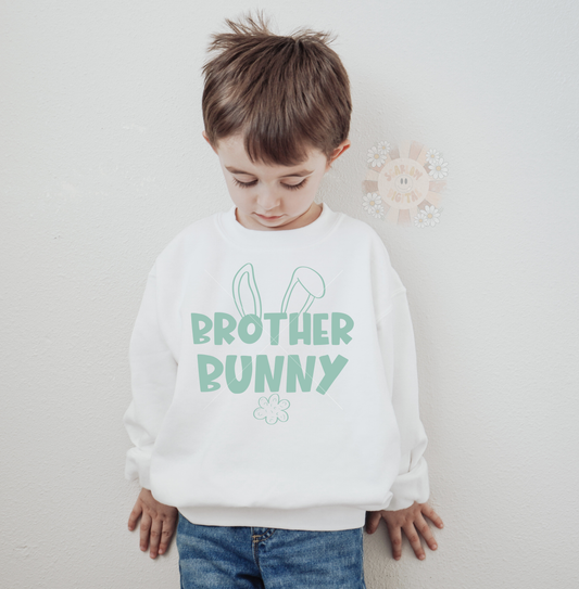 Brother Bunny SVG Easter Digital Design Download, easter bunny svg, boy easter svg, spring svg, cricut svg designs, silhouette svg, boy svg