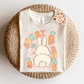 Bunny Babe PNG-Easter Sublimation Digital Design Download-spring time png, carrots png, floral png, spring flowers png, easter bunny png