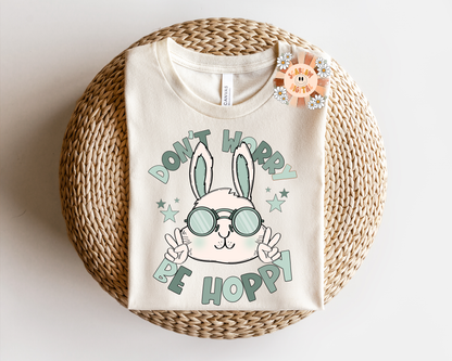 Be Hoppy PNG-Easter Sublimation Digital Design Download-spring png, easter bunny png, carrot png, easter boy png, rabbit png, funny easter png