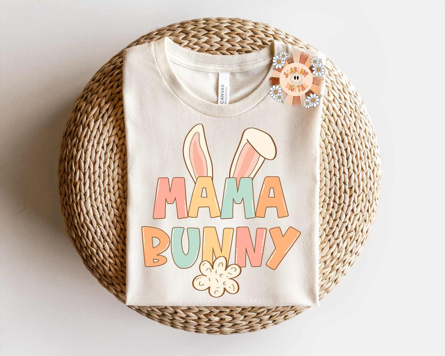 Mama Bunny PNG-Easter Sublimation Digital Design Download-easter mom png, mom first easter png, mommy png, png for moms, easter mommy png