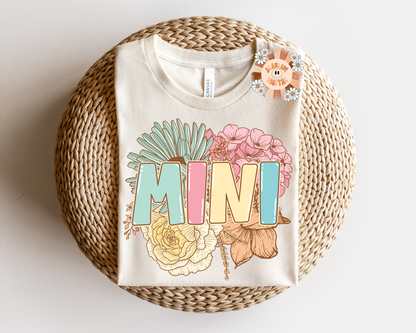 Mini PNG-Floral Bouquet Sublimation Digital Design Download-spring mini png, floral mini png, easter mini png, little girl png, png for kids