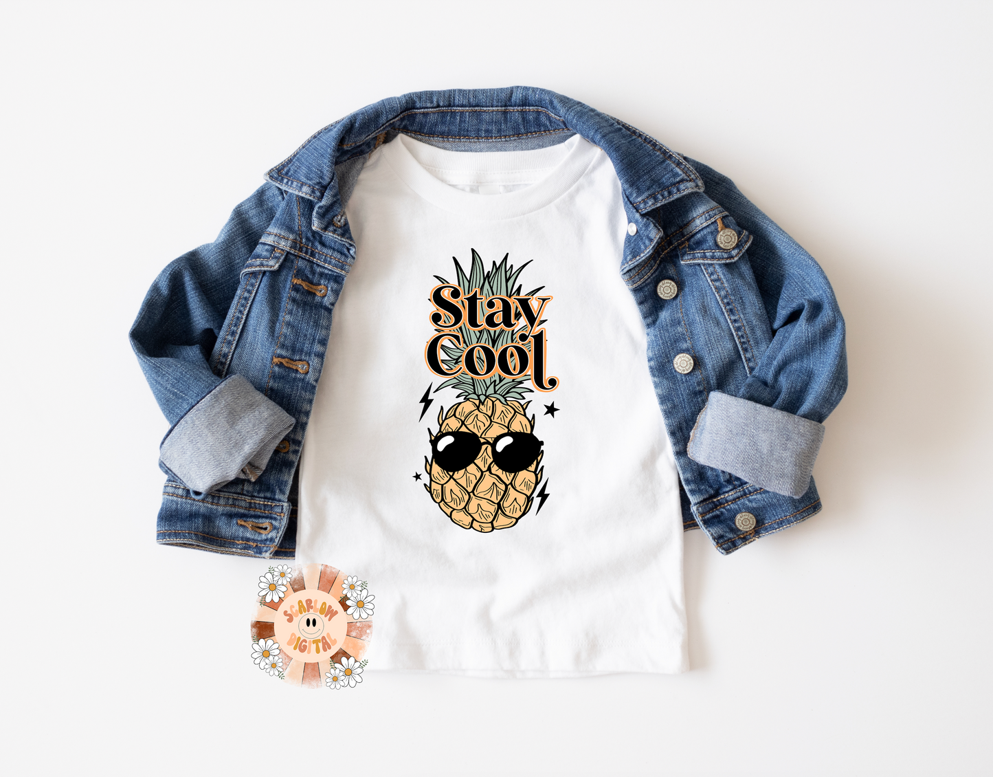 Stay Cool PNG-Pineapple Sublimation Digital Design Download-summer vibes png, summertime png, fruit png, sunglasses png, funny puns png