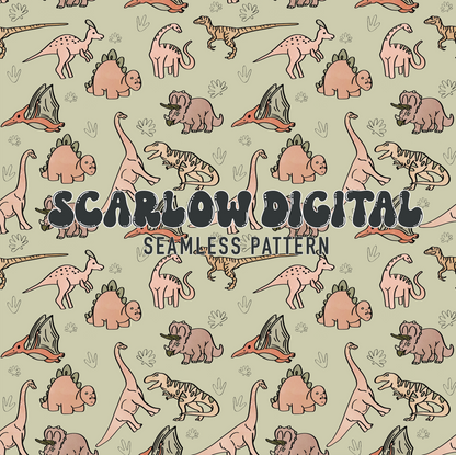 Dinosaur Seamless Pattern Sublimation Digital Design Download, trex seamless file, dino seamless pattern, little boy seamless patterns