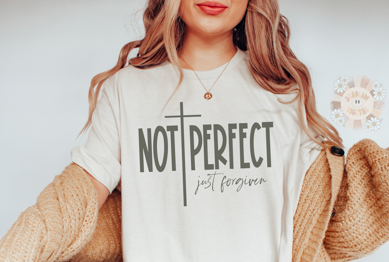 Not Perfect Just Forgiven SVG-Christian Cricut Digital Design Download ...