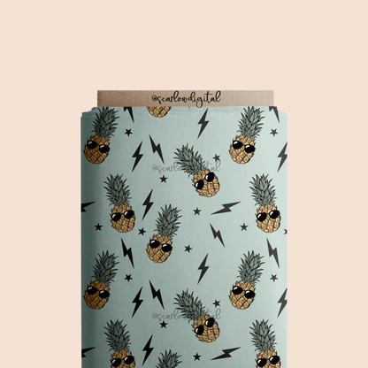 Pineapple Seamless File-Summer Vibes Sublimation Digital Design Download-summertime seamless file, sunglasses seamless file, boy seamless