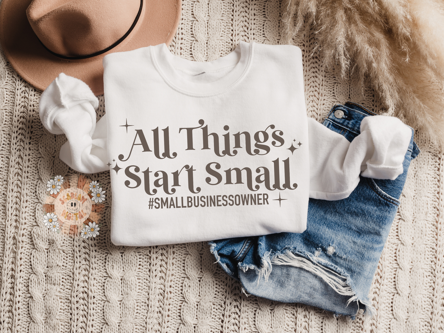 All Things Start Small SVG Digital Design Download, small business owner svg, inspirational svg, motivational svg, entrepreneur svg design