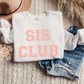 Sis Club SVG Digital Design Download, cricut svg design, girl svg files, little girl svg, big sister svg, little sister svg, girl png design