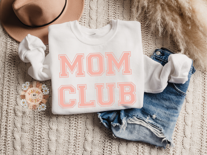 Mom Club SVG Digital Design Download, cricut svg design, mama svg files, svg for moms, mama mini svg, new mom svg designs, varsity letters