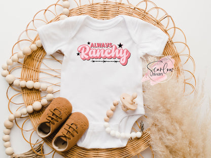 Always Ranchy PNG Sublimation Design Download, rodeo png for girls, cowgirl png, png for little girls, png for cowgirls, cowboy png