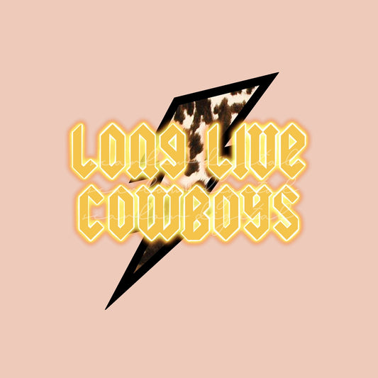 Long Live Cowboys PNG design for little boys, sublimation png for baby boys, western png design, cowboy sublimation design download