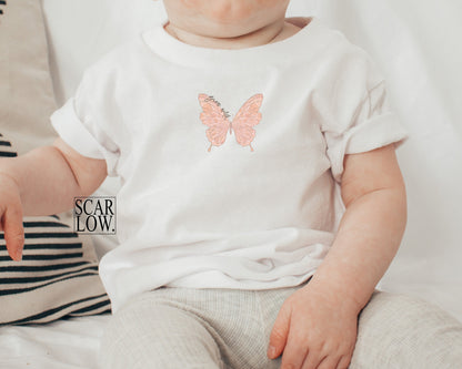 Grow Wild Boho Butterfly PNG sublimation design download, butterfly png, boho png, vintage butterfly png, vintage png, png for little girls