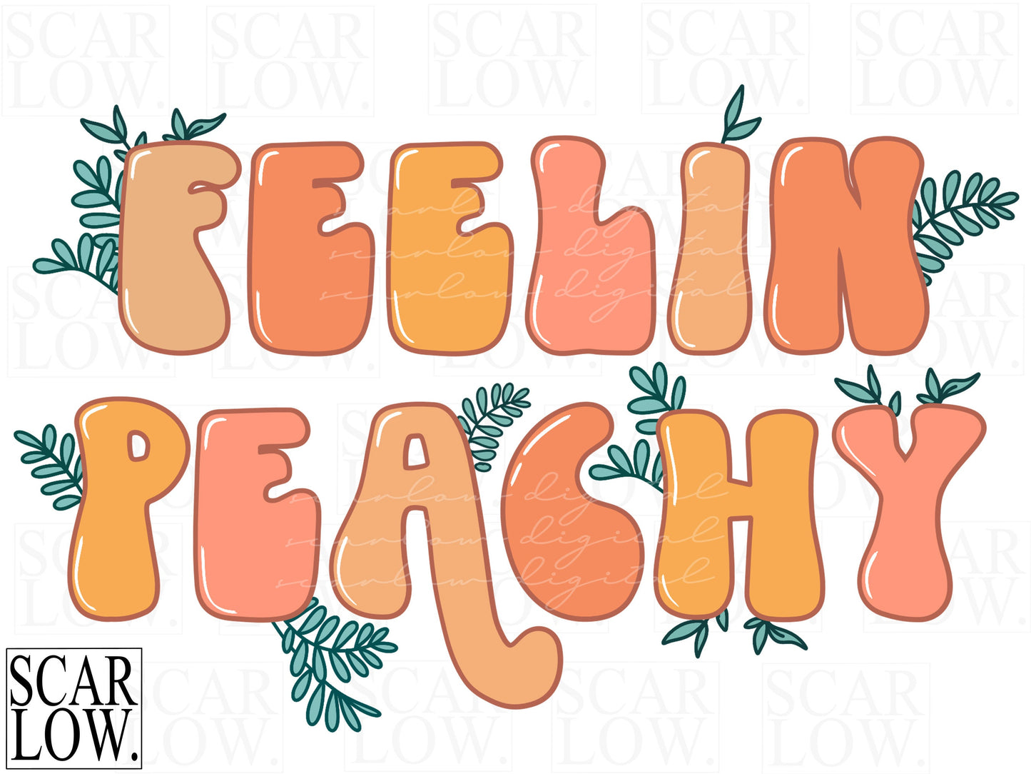 Feeling Peachy Summer Boho PNG sublimation Design Download, peach png, summer png, boho png, png for girls, png for women, summer vibes png