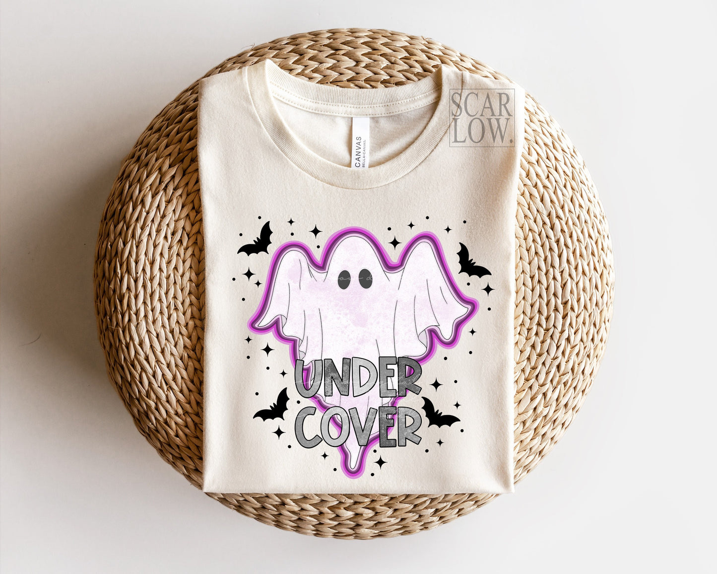Under Cover Halloween Ghost PNG sublimation design download, Halloween png, spooky png, ghost png, halloween girl png, halloween sublimation