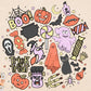 Spooky Halloween PNG-Sublimation Design Download-witchcraft png, Halloween png, spooky season png, witch png, ghost png, potions png designs
