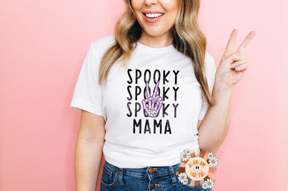 Spooky Mama PNG-Halloween Sublimation Design-Halloween mama png, mama sublimation, spooky season png, punk rock Halloween png designs