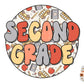 Second Grade PNG-Back To School Sublimation Design Download-Elementary school png, second grade teacher png, school sublimation, teacher png
