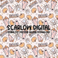 Boo Ghost Halloween Seamless Pattern Sublimation Design Download, Halloween digital paper, spooky seamless file, ghost sublimation designs