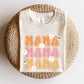 Mama Hippie Retro Floral PNG - Instant Download Sublimation Design, mama sublimation png, retro mama png, hippie mama png, floral mama png