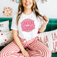 Merry and Bright PNG-Christmas Sublimation Design Download- santa claus png, christmas season png, candy cane png, christmas spirit png