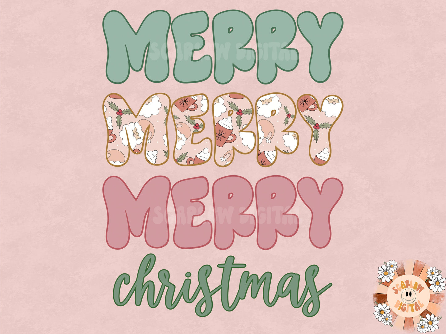 Merry Christmas PNG Sublimation Design Download-ginger bread png, Christmas tree png, Santa Claus png, Christmas cookie png, winter png