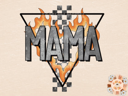 Rocker Mama PNG Sublimation Digital Design Download, edgy mama png, grunge mama png, summer mama png, hot mama png, retro mama png, mama png