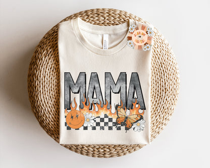 Rocker Mama PNG Sublimation Digital Design Download, edgy mama png, grunge mama png, summer mama png, hot mama png, retro mama png, mama png