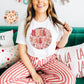 Holly Jolly Babe PNG-Christmas Sublimation Design Download- boho christmas png, mommy and me christmas png, santa claus png, holiday png