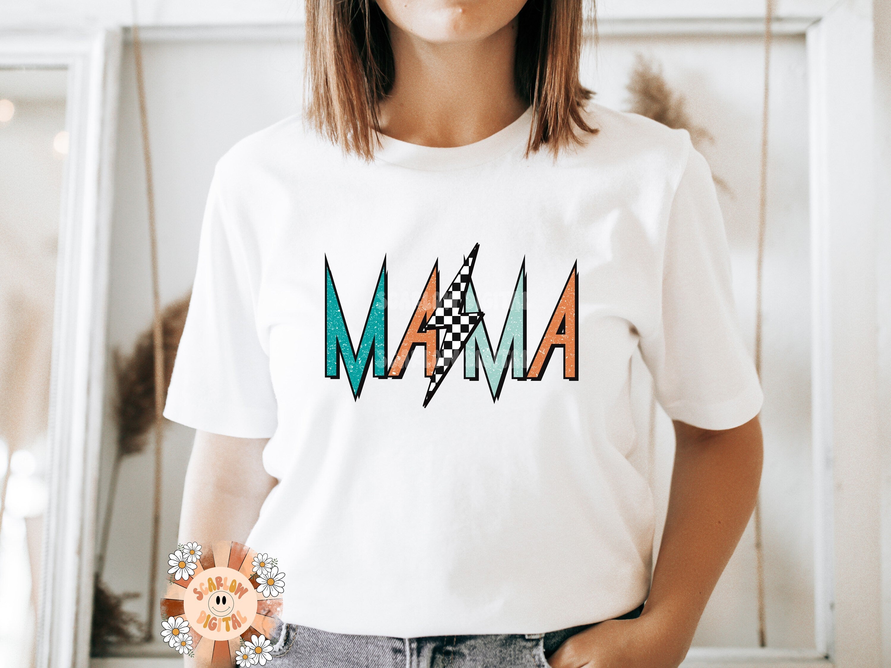 Rocker Mama PNG-Mom Sublimation Digital Design Download-edgy mama png ...