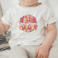 Three and Groovy PNG-3rd Birthday Sublimation Digital Design Download-hippie png, groovy png, retro png, birthday png, 3rd birthday png